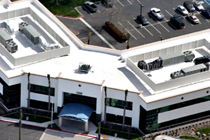 Commercial roofing by Charlotte's best painting company, SouthEnd Painting and Roofing Contractors